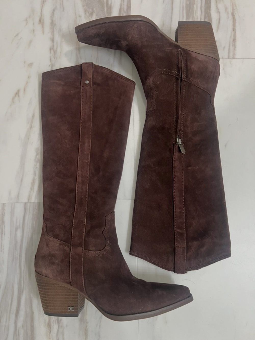 Sam Edelman Wyatt Tall Suede Boot 9.5